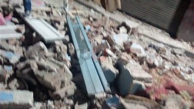 أول صور من موقع انفجار أسطوانة بوتاجاز داخل عقار شبرا