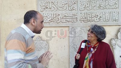 دوريس أبو سيف وحسام إسماعيل يزوران متحف قصر المنيل