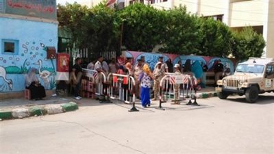 استنفار أمني أمام اللجان الانتخابية بالشرقية