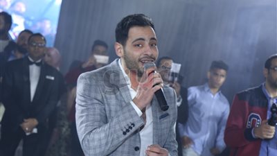 حامد الشراب يحيي حفل زفاف محمد عبد الرحمن (صور)