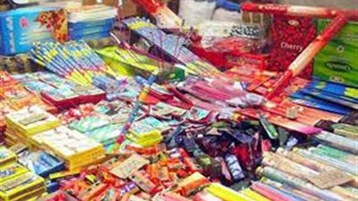 ضبط عدد كبير من الألعاب النارية بحملة مكبرة بالقليوبية