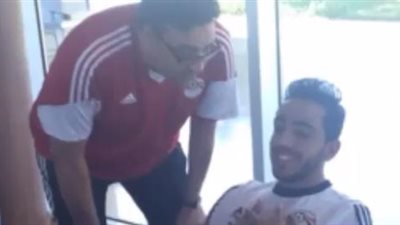 بالفيديو.. «كهربا» يواصل تدريباته التأهيلية بمعسكر «الأوليمبي»