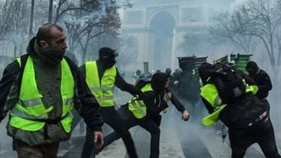 انتقال تظاهرات «السترات الصفراء» إلى بلجيكا.. واعتقال 50 محتجا