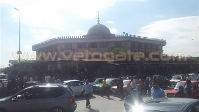 تعزيزات أمنية أمام مسجد السلام بمدينة نصر