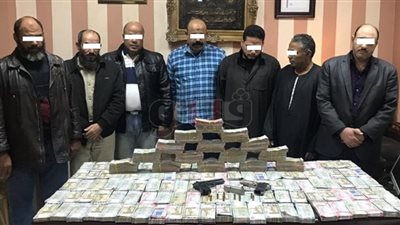 سقوط 7 تجار عملة بحوزتهم مليون جنيه سوداني في الشرقية