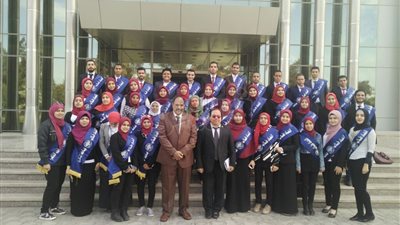 «الإنتاج الحربي» تستقبل الفوج العاشر من شباب الجامعات