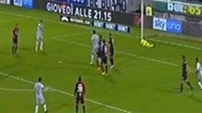 روما تسقط بتعادل قاتل أمام كالياري 2/2 (فيديو)