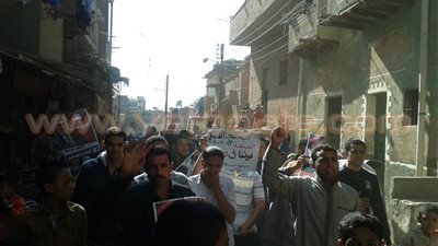 بالصور.. ثلاث مسيرات لعناصر الإرهابية بقرى مركز الفيوم