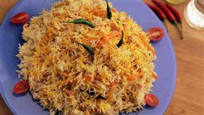 طريقة عمل الأرز البسمتي بالكاري