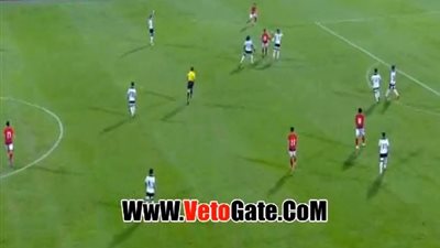 الأهلي يتقدم على الجيش بـ«ثنائية مروان» في الشوط الأول (فيديو)