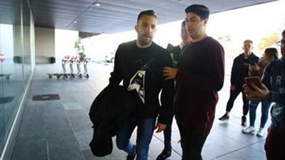 ميسي يصل ملعب سانتياجو برنابيو لمتابعة سوبر الكلاسيكو