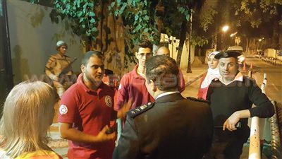 بالصور..جولة للهلال الأحمر باللجان الانتخابية في الزمالك