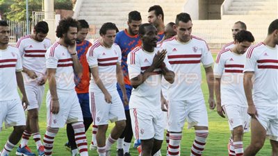 تدريبات ترفيهية لنجوم الزمالك استعدادًا لـ «الرجاء»