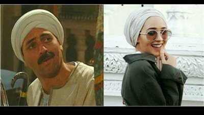 أقوى سخرية من لفات طرح الفتيات (صور)