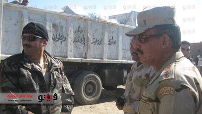 بالصور.. الجيش يحبط محاولة تهريب 45 طن بضائع بالقطار ببورسعيد