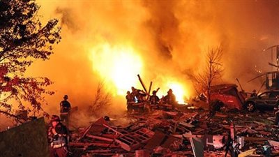 إصابة شخصين على الأقل في انفجار خزان وقود شمال شرق الصين