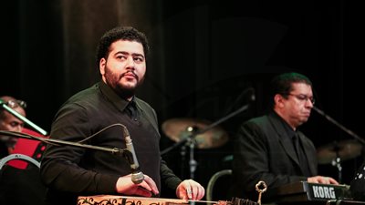 علي الحجار يتألق بسهرة غنائية في ساقية الصاوي (صور)