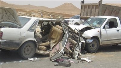 بالأسماء.. المتوفون والمصابون في حادث الصحراوى الشرقي ببني سويف