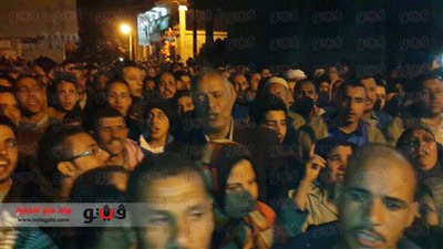 بالصور..محافظ الشرقية ومدير الأمن في عزاء أهالي شهيدي الشرطة