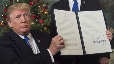 قنصل فلسطين بالإسكندرية: قرار ترامب عجل من المصالحة الفلسطينية