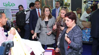 غادة والي: ١.٣٠٦مليون جنيه مبيعات «ديارنا» في ٤ أيام (صور)