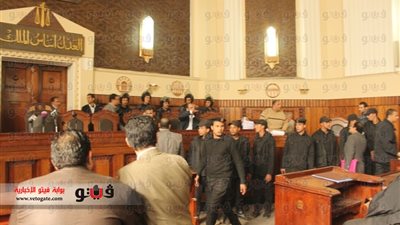 مشادات بين الأمن والأهالي في جلسة طعن متهمي 