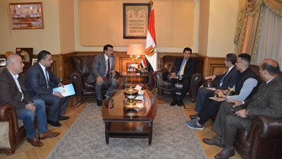 وزير الرياضة يكرم «أمير سيد» بطل العالم في القوة البدنية (صور)