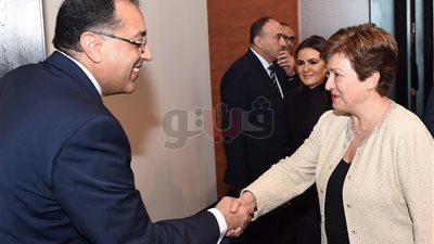 مصطفى مدبولي يبحث التعاون مع الرئيس التنفيذي للبنك الدولي (صور)