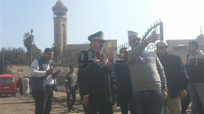 انتشار أمني مكثف بمحيط الجامع الأزهر (صور)