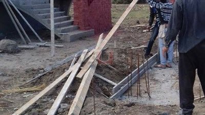 إزالة حالة تعد على أرض زراعية بمساحة 300 متر بدمياط (صور)