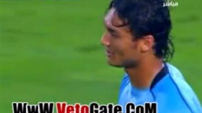 بالفيديو.. طرد سعد ماندو لاعب غزل المحلة