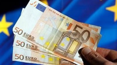 اليورو يرتفع 40 قرشا في مستهل تعاملات اليوم