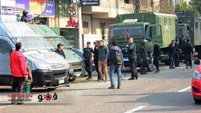 تكثيفات أمنية بالمهندسين تحسبًا لتظاهرات 