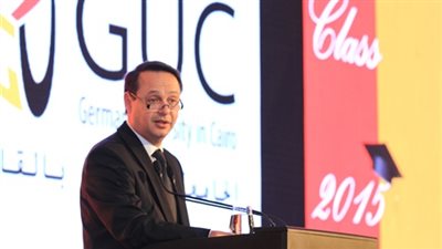 أشرف منصور: الـGUC لديها شراكة مع 66 جامعة داخل ألمانيا
