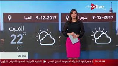 الأرصاد: طقس اليوم معتدل والقاهرة تسجل 21 (فيديو)