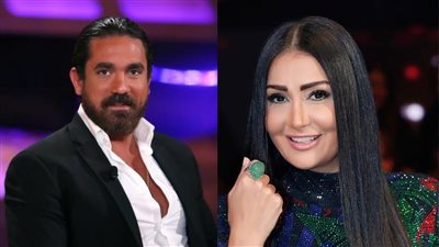 غادة عبدالرازق وأمير كرارة في كواليس تصوير «حرب كرموز»