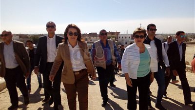 وصول رئيس البنك الدولي إلى البر الغربي في الأقصر