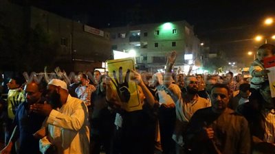 مسيرة لعناصر «الإرهابية» في منطقة مطار إمبابة