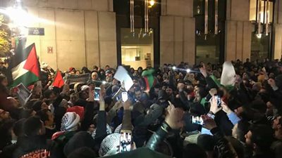 تظاهرات حاشدة في أوروبا تنديدا بقرار ترامب حول القدس (فيديو وصور)