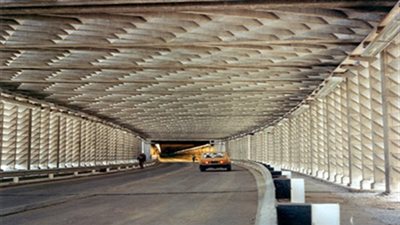 عطل فني في نفق الشهيد أحمد حمدي بسيناء