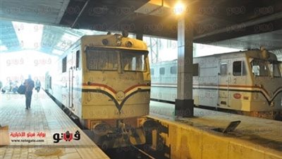 توقف حركة القطارات بخط 