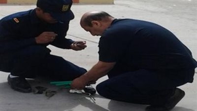 إبطال مفعول قنبلة بمحطة قطارات التل الكبير