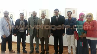 افتتاح معرض «فن الطباعة» لطلاب جامعة المنيا بجاليري إكسترا
