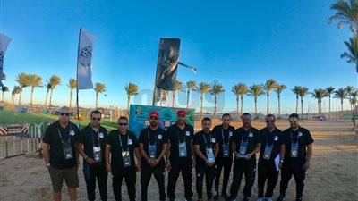 الكاف يشيد بتنظيم اتحاد الكرة لأمم أفريقيا الشاطئية (صور)