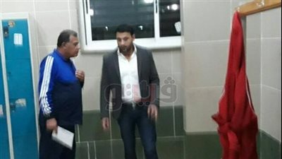 الغنيمي يتفقد صالات الجيمانزيوم بسموحة لبحث مشاكلها (صور)