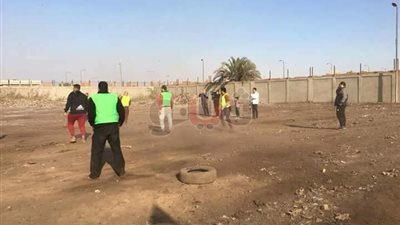 وقفة احتجاجية ضد تحويل ناد إلى مقلب قمامة في شبرا الخيمة (صور)