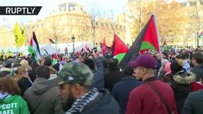 تظاهرات في فرنسا رفضا لزيارة نتنياهو (فيديو)