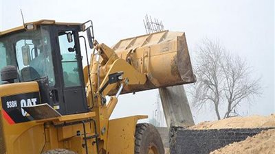 إزالة 10 تعديات على 150 فدانا ببحيرة البرلس