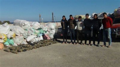 قوات حرس الحدود تدمر 7 أنفاق للتهريب في رفح