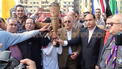 محافظ الدقهلية يشهد انطلاق شعلة الأولمبياد الخاص